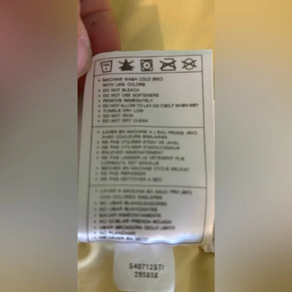 Nike Womens Summer 2004 Elastic Waist Capri Length Back Slit Poly/Nylon Pants ⛳️ - Picture 8 of 9